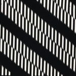 Antique Japanese Katagami Kimono Paper Stencil Katazome Vertical Lines 4Y669