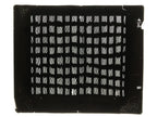 Antique Japanese Katagami Kimono Paper Stencil Katazome Vertical Lines 4Y670