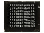 Antique Japanese Katagami Kimono Paper Stencil Katazome Vertical Lines 4Y670
