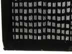 Antique Japanese Katagami Kimono Paper Stencil Katazome Vertical Lines 4Y670