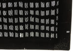 Antique Japanese Katagami Kimono Paper Stencil Katazome Vertical Lines 4Y670