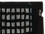 Antique Japanese Katagami Kimono Paper Stencil Katazome Vertical Lines 4Y670
