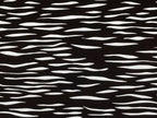 Antique Japanese Katagami Kimono Paper Stencil Katazome Wavy Lines 4Y556
