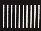 Antique Japanese Katagami Kimono Paper Stencil Katazome Wide Vertical Line 4Y689