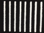 Antique Japanese Katagami Kimono Paper Stencil Katazome Wide Vertical Line 4Y689