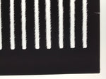 Antique Japanese Katagami Kimono Paper Stencil Katazome Wide Vertical Line 4Y689