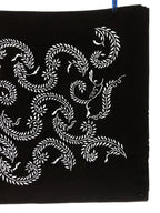 Antique Japanese Katagami Kimono Paper Stencil Katazome Winding Vines 4Y584