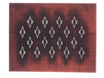 Antique Japanese Katagami Kimono Paper Stencil Matsukawabishi Pine Bark 4Y664
