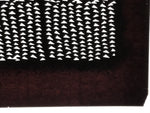 Antique Japanese Katagami Kimono Paper Stencil Uroko Triangle Snake Scales 4Y659