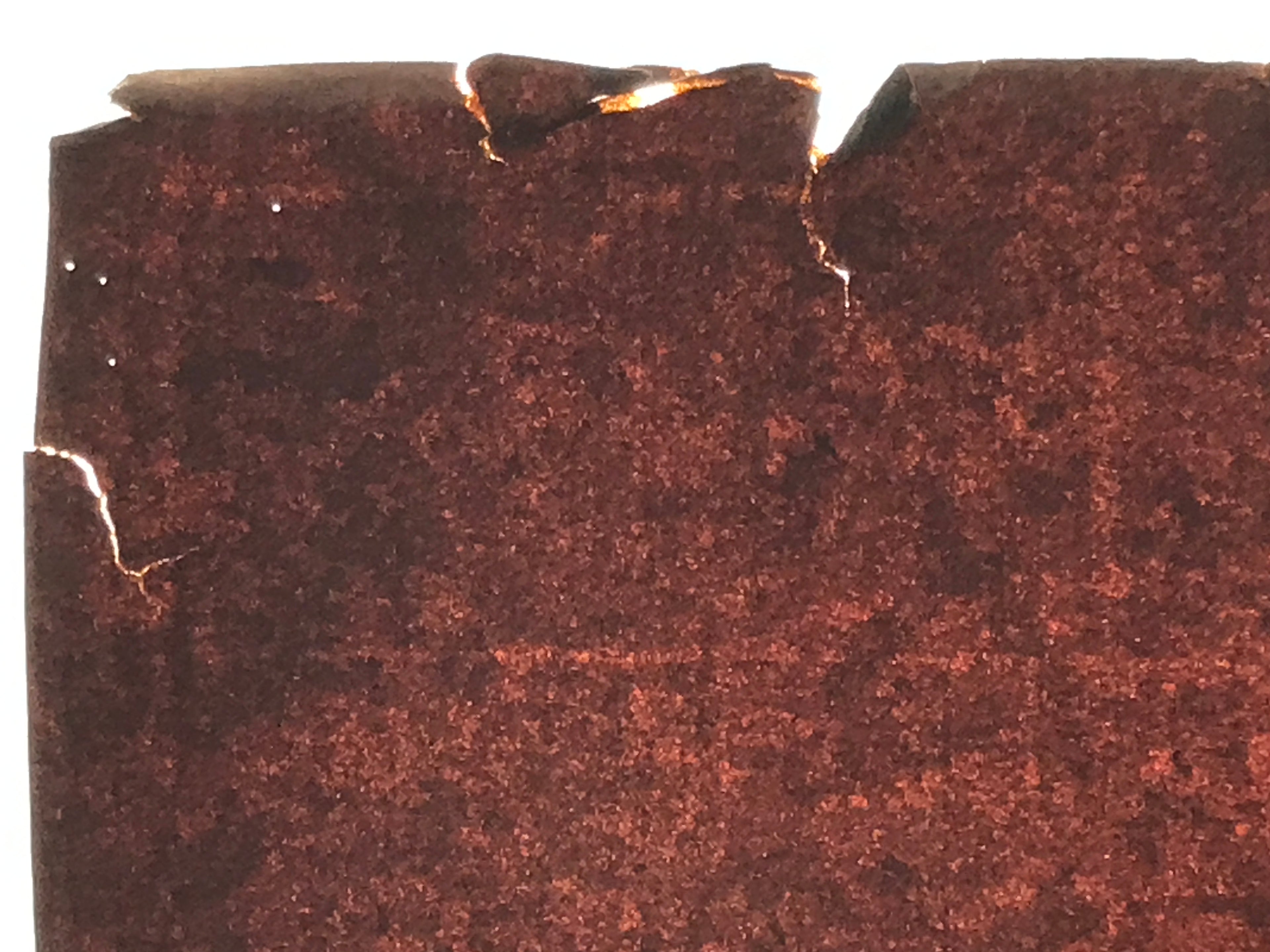 Antique Japanese Katagami Kimono Paper Stencil Uroko Triangle Snake Scales 4Y659