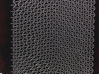 Antique Japanese Katagami Kimono Paper Stencil Uroko Triangle Snake Scales 4Y668