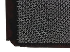 Antique Japanese Katagami Kimono Paper Stencil Uroko Triangle Snake Scales 4Y668
