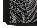 Antique Japanese Katagami Kimono Paper Stencil Uroko Triangle Snake Scales 4Y668
