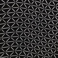 Antique Japanese Katagami Kimono Paper Stencil Uroko Triangle Snake Scales 4Y668
