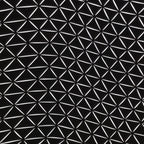 Antique Japanese Katagami Kimono Paper Stencil Uroko Triangle Snake Scales 4Y668
