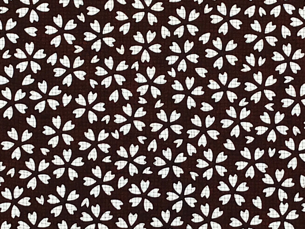 Antique Japanese Katagami Kimono Stencil Katazome Cherry Blossom Sakura 4Y519