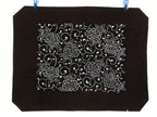 Antique Japanese Katagami Kimono Stencil Katazome Kiku Chrysanthemum 4Y547