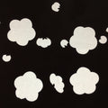 Antique Japanese Katagami Kimono Stencil Katazome Meiji Ume Plum Blossom 4Y402