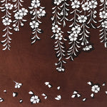 Antique Japanese Katagami Kimono Stencil Katazome Primrose Shibazakura 4Y515