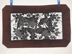 Antique Japanese Katagami Paper Kimono Stencil Butterfly Cherry Blossom A656
