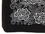 Antique Japanese Katagami Paper Kimono Stencil Butterfly Peony Flower Botan A770