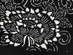 Antique Japanese Katagami Paper Kimono Stencil Butterfly Peony Flower Botan A770