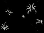 Antique Japanese Katagami Paper Kimono Stencil Chrysanthemum Petals Kiku A863