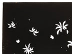 Antique Japanese Katagami Paper Kimono Stencil Chrysanthemum Petals Kiku A863