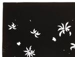 Antique Japanese Katagami Paper Kimono Stencil Chrysanthemum Petals Kiku A863
