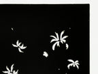 Antique Japanese Katagami Paper Kimono Stencil Chrysanthemum Petals Kiku A863