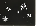Antique Japanese Katagami Paper Kimono Stencil Chrysanthemum Petals Kiku A863