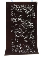 Antique Japanese Katagami Paper Kimono Stencil Katazome Abstract Pattern C903