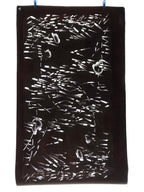 Antique Japanese Katagami Paper Kimono Stencil Katazome Abstract Pattern C903