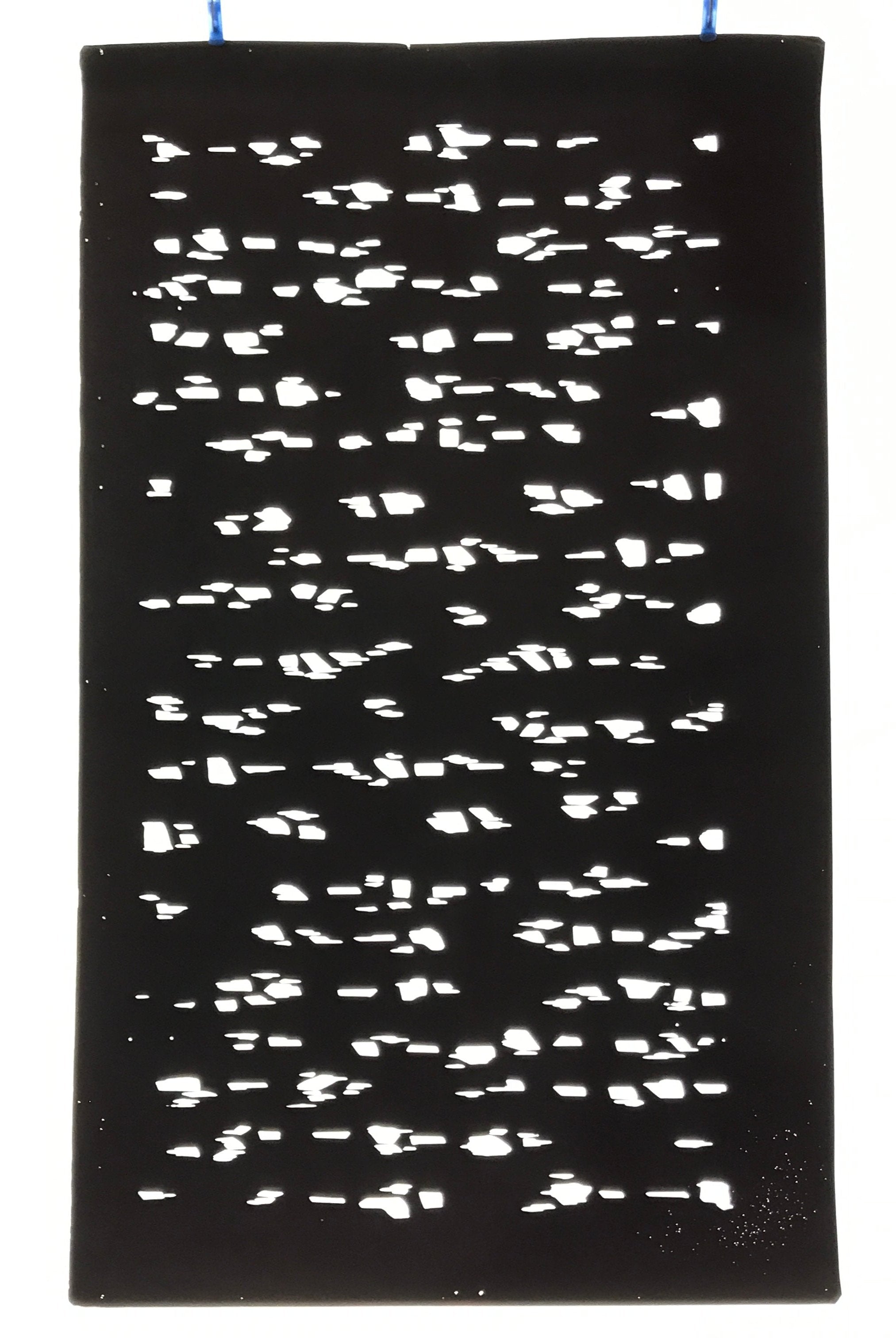 Antique Japanese Katagami Paper Kimono Stencil Katazome Abstract Pattern C927