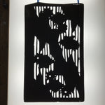 Antique Japanese Katagami Paper Kimono Stencil Katazome Background Floral C925