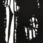 Antique Japanese Katagami Paper Kimono Stencil Katazome Background Floral C928