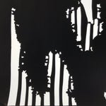 Antique Japanese Katagami Paper Kimono Stencil Katazome Background Floral C928