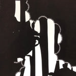 Antique Japanese Katagami Paper Kimono Stencil Katazome Background Floral C931