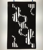 Antique Japanese Katagami Paper Kimono Stencil Katazome Background Floral C931