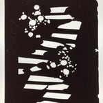 Antique Japanese Katagami Paper Kimono Stencil Katazome Background Floral C940