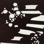 Antique Japanese Katagami Paper Kimono Stencil Katazome Background Floral C940