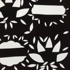 Antique Japanese Katagami Paper Kimono Stencil Katazome Background Leaves C941