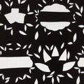 Antique Japanese Katagami Paper Kimono Stencil Katazome Background Leaves C941