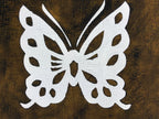 Antique Japanese Katagami Paper Kimono Stencil Katazome Butterfly Chouchou A759