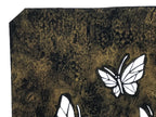Antique Japanese Katagami Paper Kimono Stencil Katazome Butterfly Chouchou A764