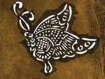 Antique Japanese Katagami Paper Kimono Stencil Katazome Butterfly Design A778