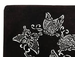 Antique Japanese Katagami Paper Kimono Stencil Katazome Butterfly Design A779