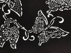 Antique Japanese Katagami Paper Kimono Stencil Katazome Butterfly Design A779
