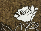Antique Japanese Katagami Paper Kimono Stencil Katazome Camellia Tsubaki A670
