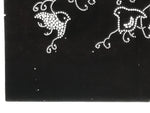 Antique Japanese Katagami Paper Kimono Stencil Katazome Chidori Plover Bird A845